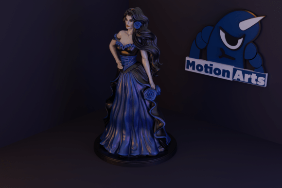 A Guide to the Woman in Blue Dress: Evaluating an African Religious Style 3D Model