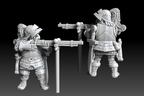 Breton Dwarf Sharpshooter: A 10mm STL Tactical Asset