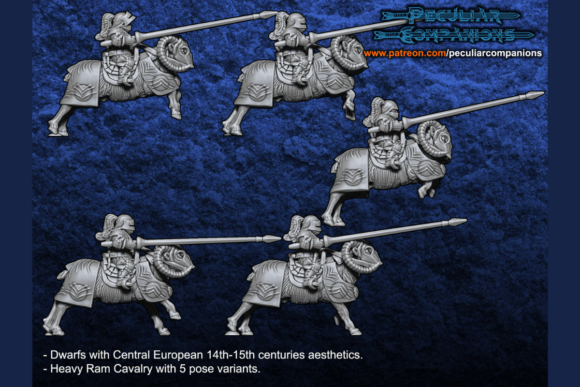 Breton Dwarfs: The Heavy Cavalry Gendarme as Your Fantasy Battlefield Hammer