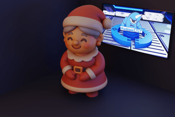 Bringing Festive Warmth to Life: A 3D Printable Mrs. Claus