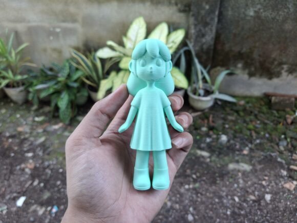 Bringing Personality to Your Desk: The Chibi Cute Girl 3D Print Model