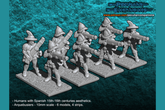 Commanding the Renaissance: The Rise of the 10mm Spanish Empire Human Army