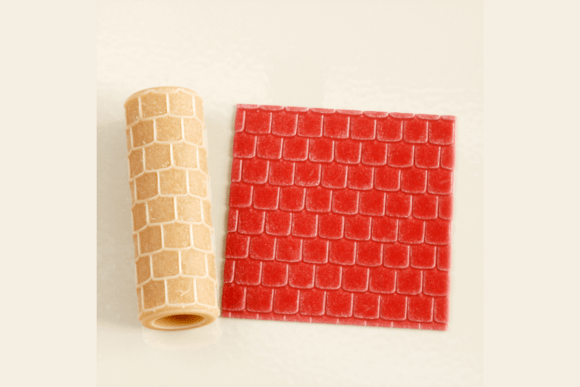 Copper Patina Texture Roller for Crafts and Models