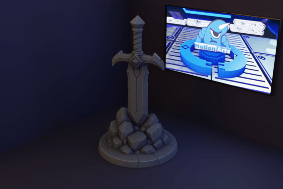 From Legend to Desktop: The Story of the Cartoon Sword Embedded in Stone