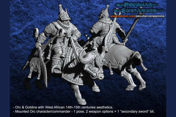 Lead Your Warband with the West African Orc Mounted Commander