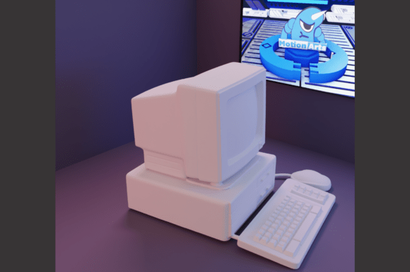 Reviving Digital Nostalgia with a 3D Vintage Computer
