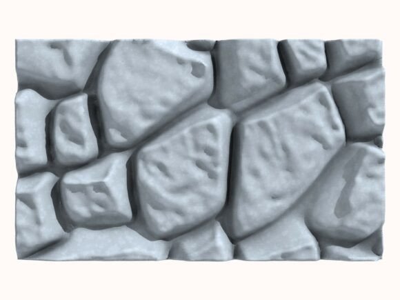 Stone Wall 197: A Handcrafted Digital Asset for Creative Projects
