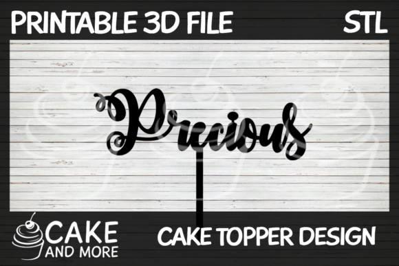 The Elegant Precious Script Cake Topper: A Modern Tradition