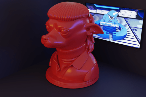 The Funny Chihuahua with Bangs: Your 3D Printed Dose of Joy