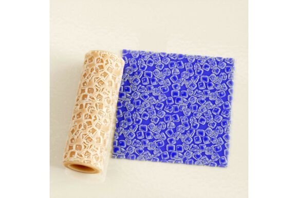 The Marshmallows Pattern Texture Roller: A Tool for Creative Surface Design