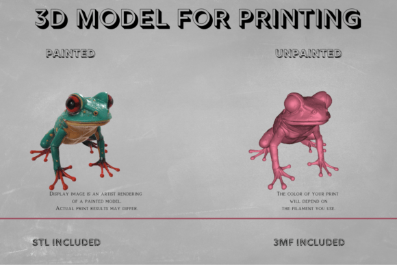 The Strategic Value of a Tree Frog 3D Print Model
